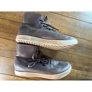 Nobull Brown Leather High Top Crossfit Trainer Mens 11